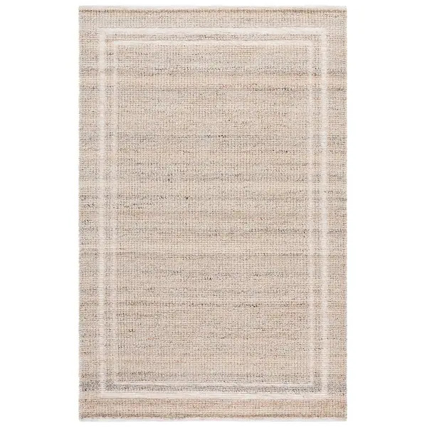 SAFAVIEH Handmade Natura Ausma Wool Rug - 6' x 9' - Beige | Bed Bath & Beyond