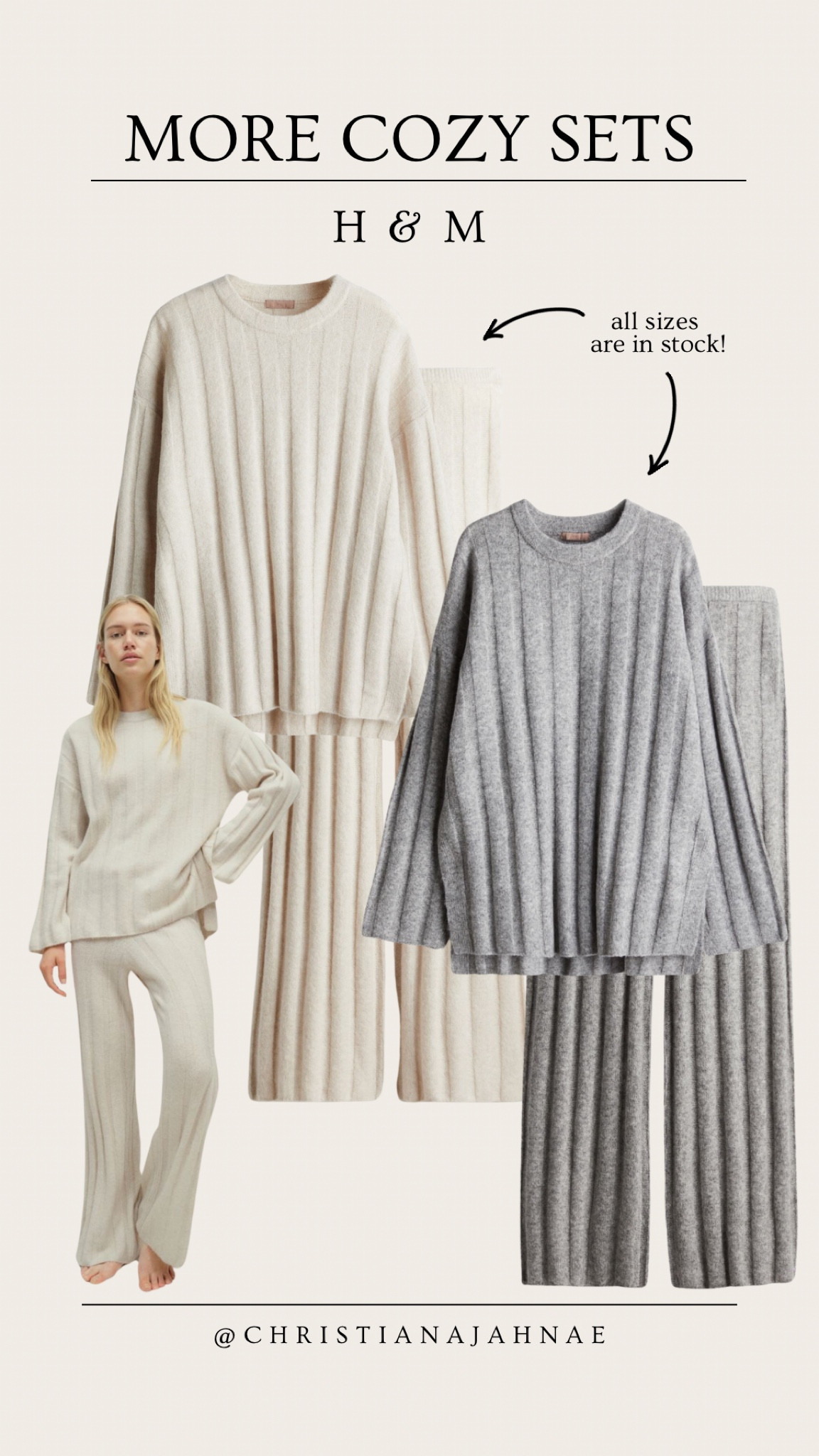 Knit sets from H&M 🍂

#LTKStyleTip