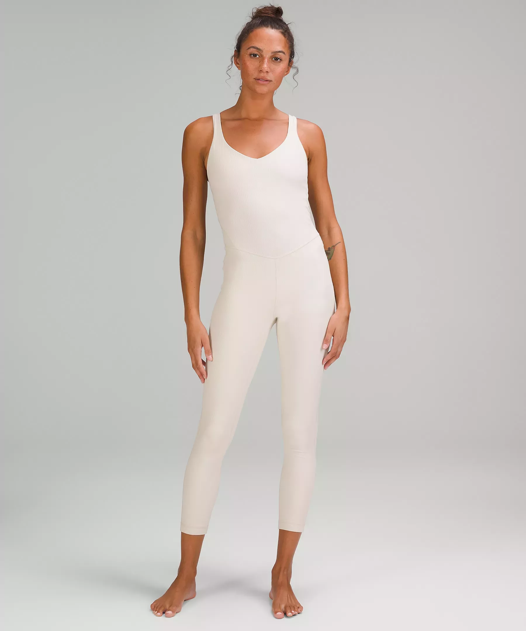 Lululemon Align™ Ribbed Bodysuit 25 *Shine, Women's Dresses