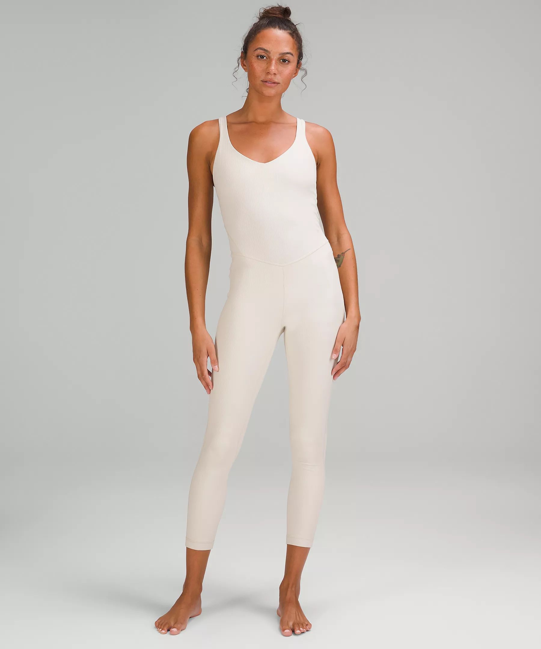 lululemon Align™ Ribbed Bodysuit 25" | Women's Dresses | lululemon | Lululemon (US)