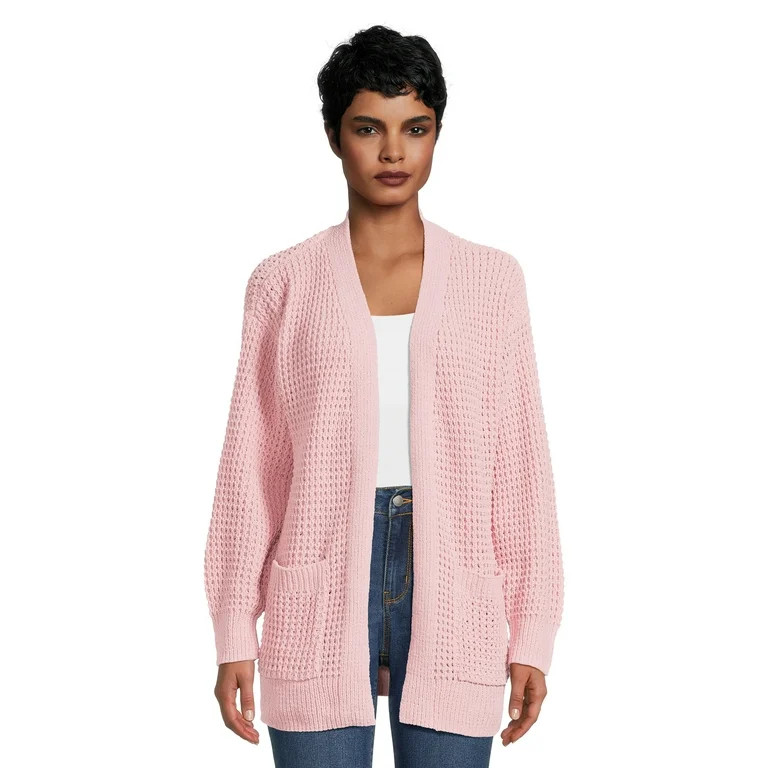 Time And Tru Women's Chenille Cardigan - Walmart.com | Walmart (US)