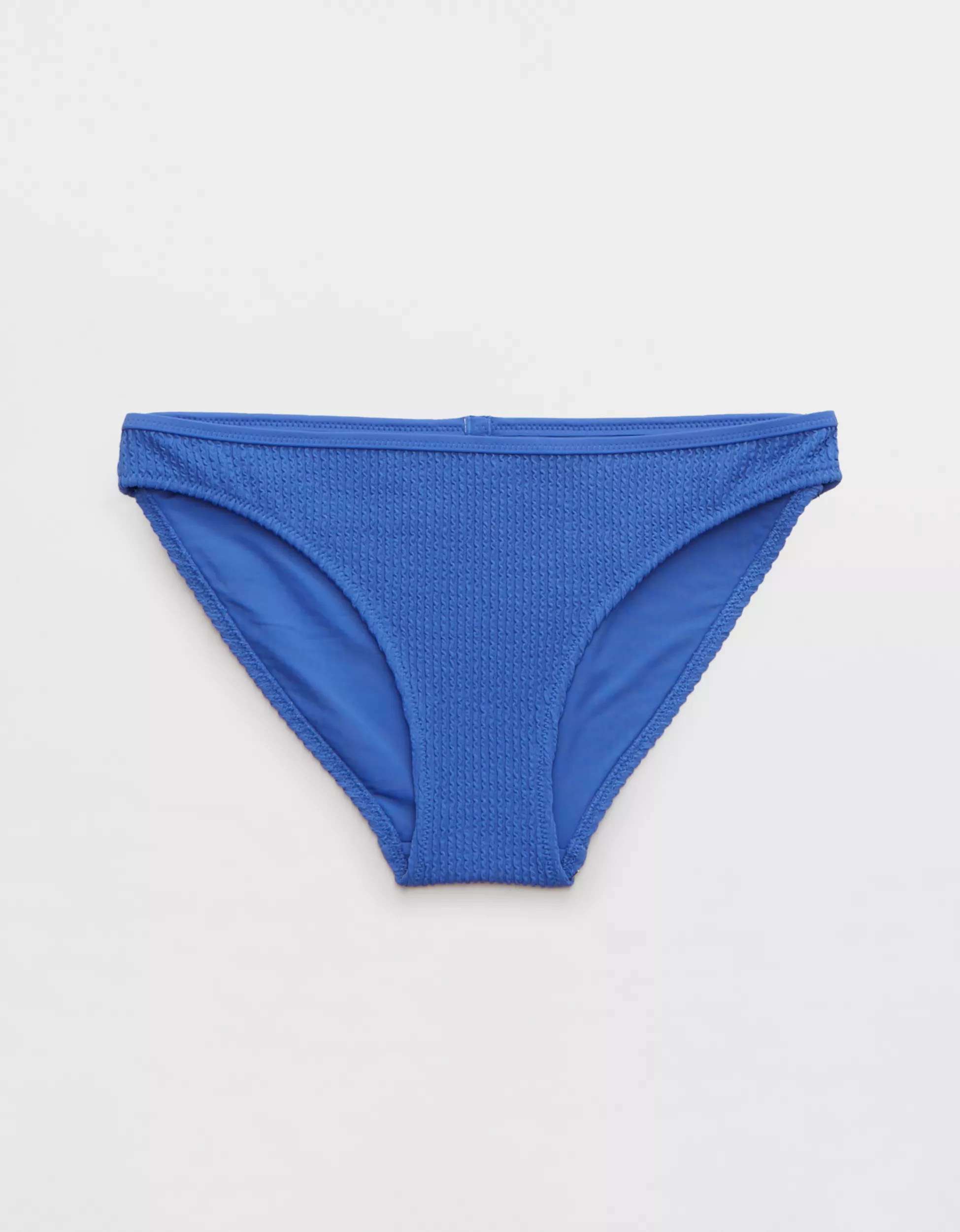 Aerie Crinkle Full Coverage Bikini Bottom | American Eagle Outfitters (US & CA)
