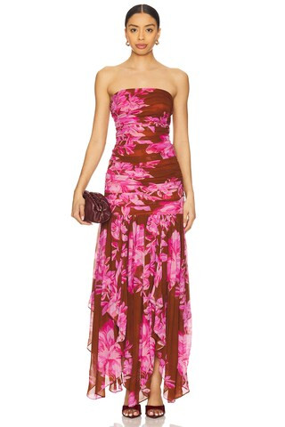 Teryn Dress in Camellia Reverie | Revolve Clothing (Global)