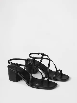 Strappy Block Heel Sandals | Gap (US)