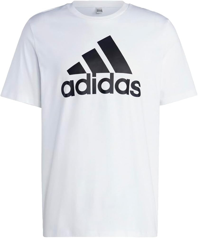 adidas Men's Essentials Single Jersey 3-Stripes T-Shirt | Amazon (US)