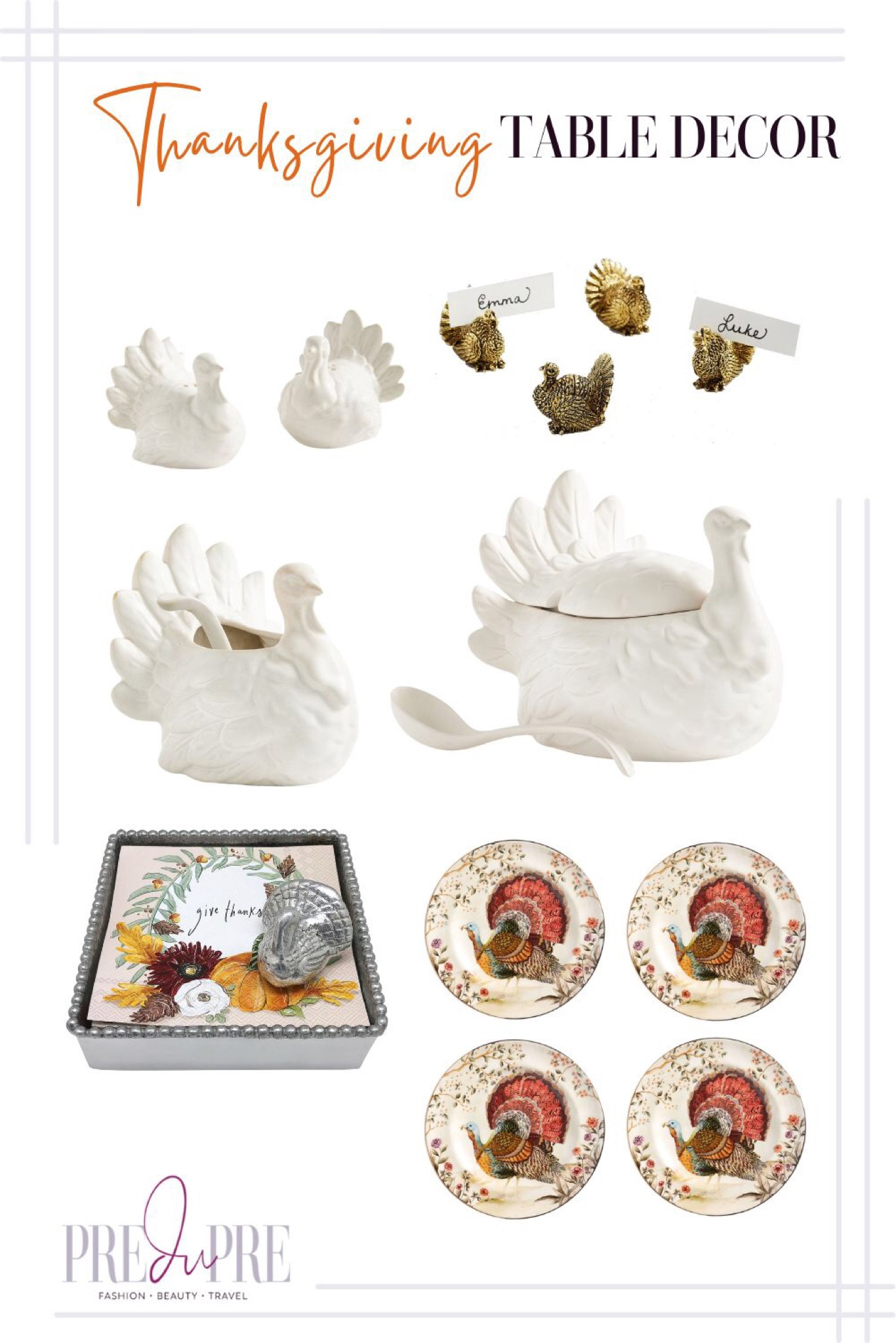 Families and friends will soon come together to celebrate Thanksgiving. Get your dining table ready with these beautiful decor. Read more about ideas on how to decorate at www.predupre.com

Thanksgiving, home decor, house decor, interiors, fall decor, autumn decor, Thanksgiving dinner, table decor, table setting, tablescape

#LTKSeasonal #LTKhome #LTKHoliday