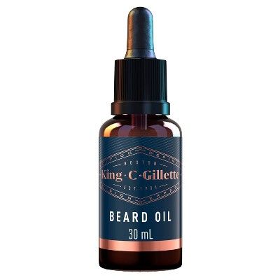 King C. Gillette Men's Beard Oil with Argan Oil - 1 fl.oz | Target