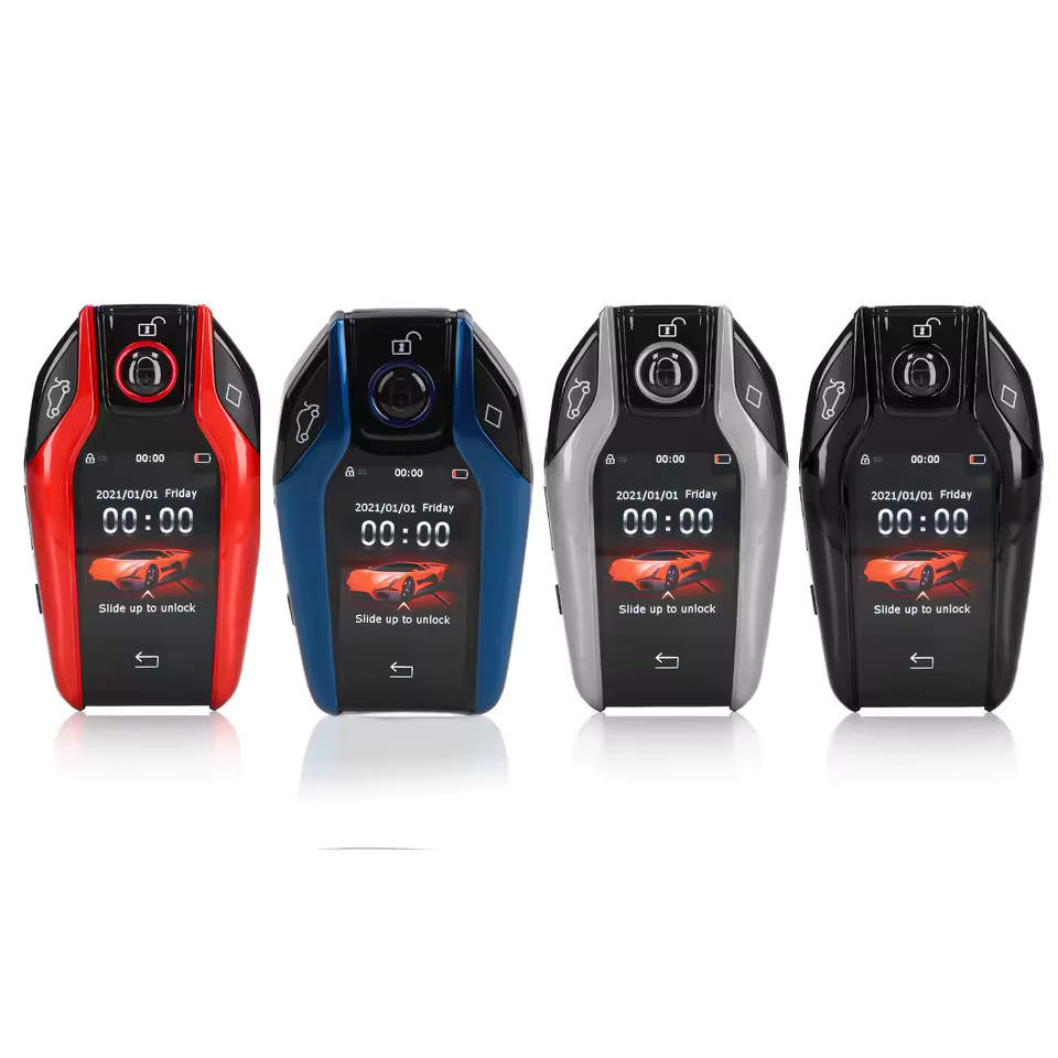 OkeyTech-Modificado Chave Remota Inteligente, Entrada Keyless Carro, Teclas Tela LCD para Todos S... | Ali Express BR