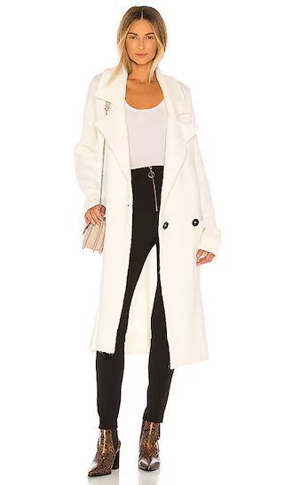 Melrose Sweater Jacket in Cream Knit | Revolve Clothing (Global)