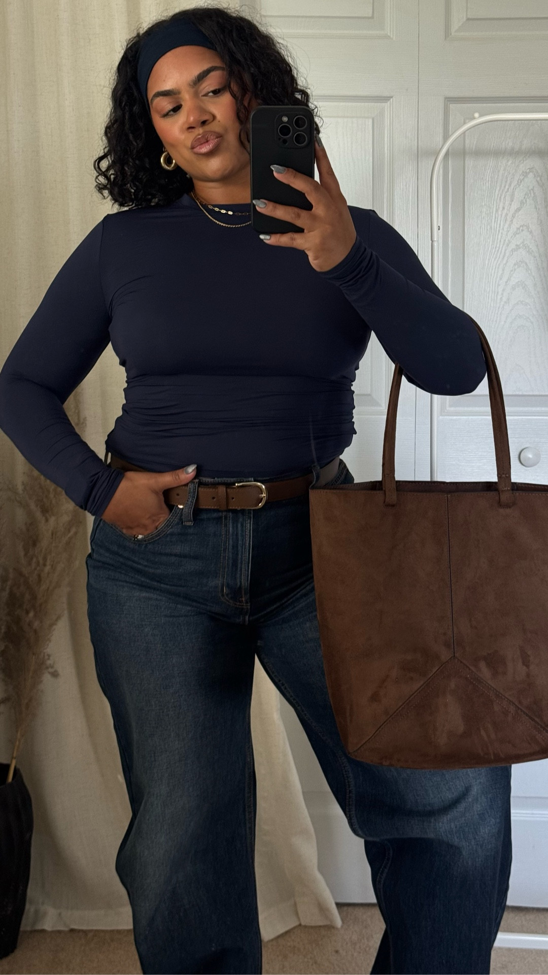 A good basic top and jeans will put an outfit together quickly!

#LTKMidsize #LTKFindsUnder100 #LTKSeasonal