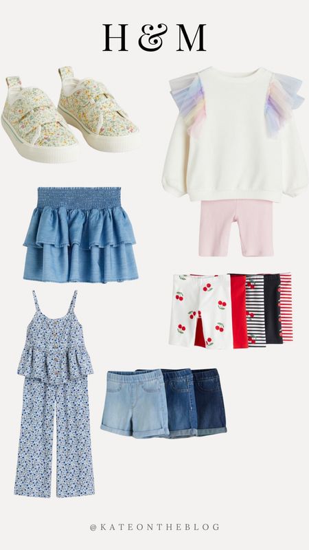 H&M girls spring and summer new arrivals! 

#LTKSpringSale #LTKSeasonal #LTKkids