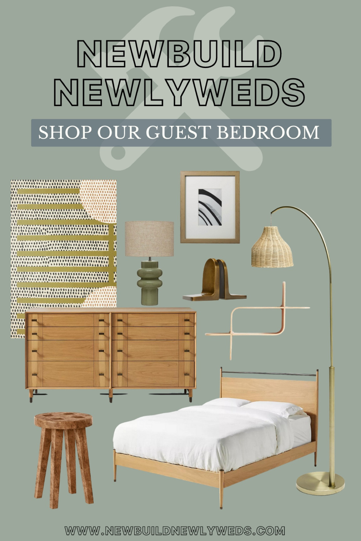 Check out the furniture and decor we used to complete the cozy retreat for our friends and family in our guest bedroom. #bedroomdecor #interiordesign #homedecor

#LTKunder50 #LTKhome