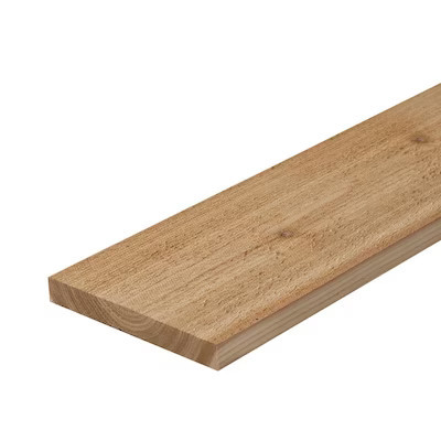 RELIABILT 1-in x 6-in x 12-ft Unfinished #3 and Better Cedar Board | Lowe's