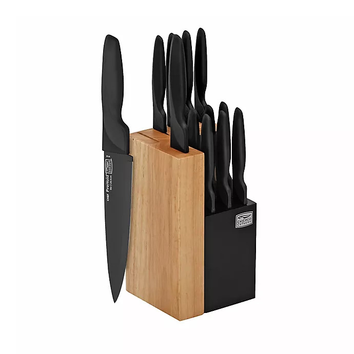 Chicago Cutlery ProHold 14-Piece Nonstick Knife Block Set | Bed Bath & Beyond