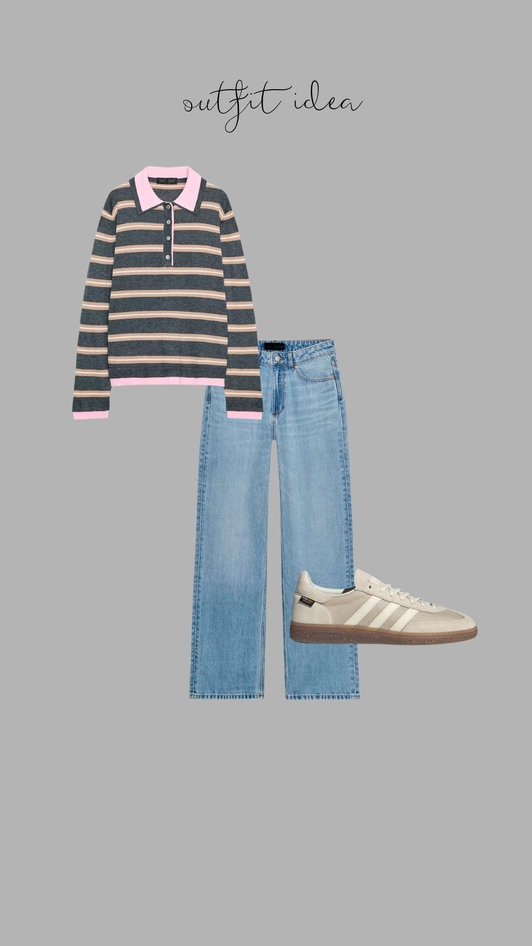 Outfit idea 

Knitwear
Pink stripes
Winter outfit 

#LTKwinter