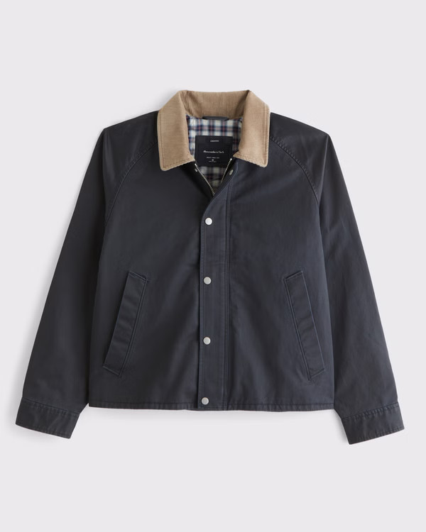 Lightweight Barn Jacket | Abercrombie & Fitch (UK)