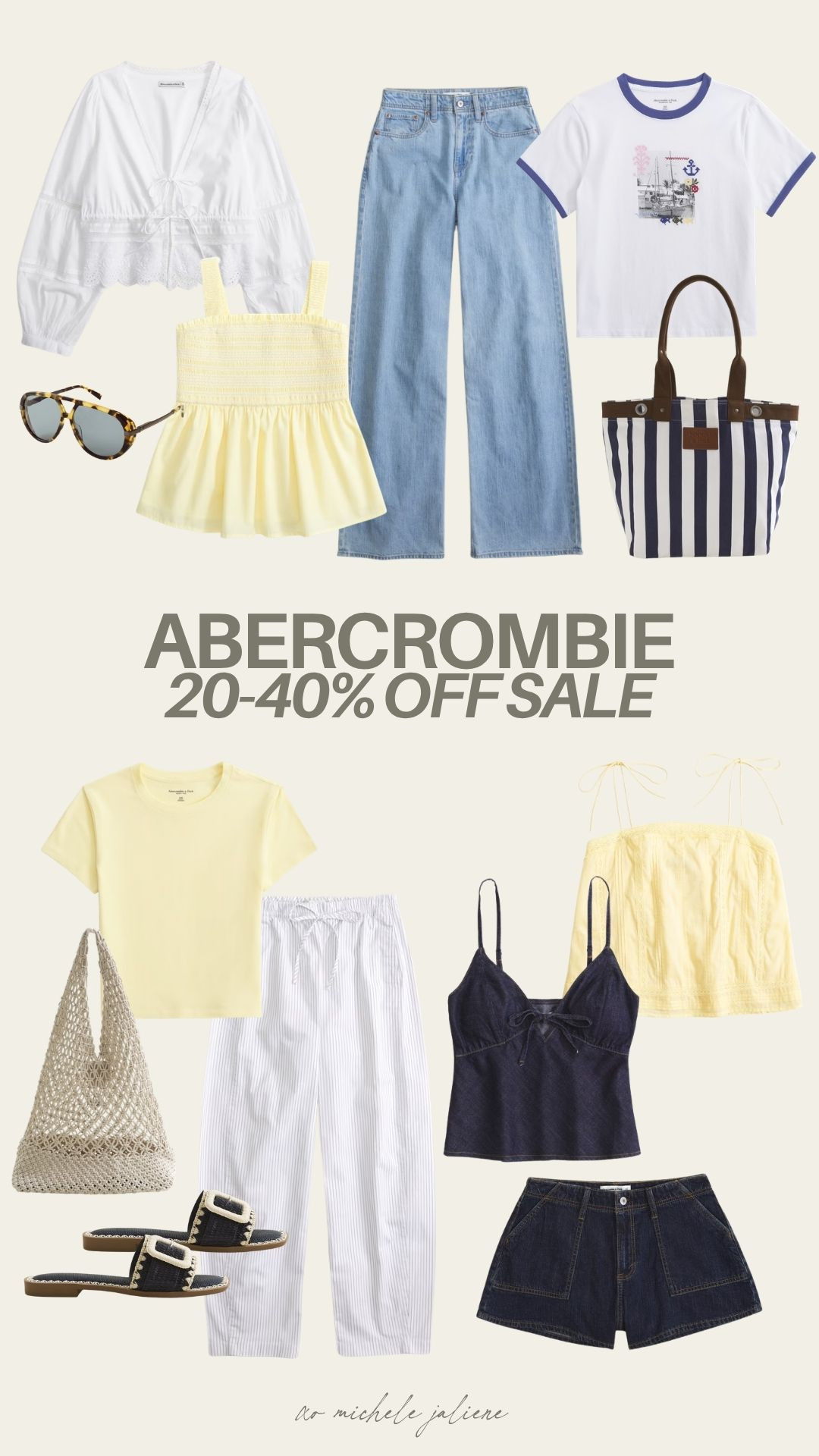 20-40% off almost everything from abercrombie 💛

sale alert, summer fashion, vacation outfit, new arrivals, casual outfit, michele jaliene

#LTKootd #LTKSeasonal #LTKPetite