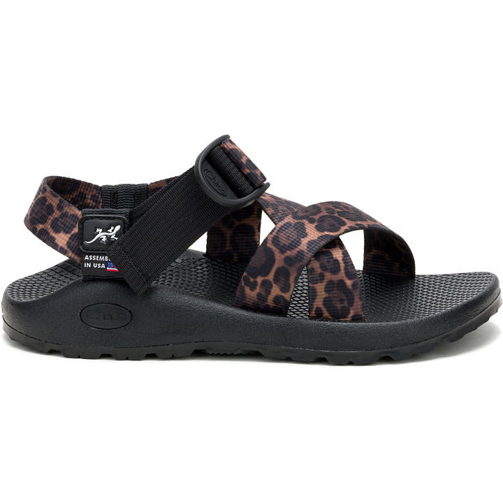 Women's Mega Brown Leopard Z/1 Wide-Strap Classic Sandal | Chaco US