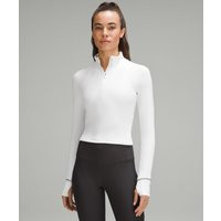It's Rulu Ribbed Cropped Half Zip | Lululemon (US)