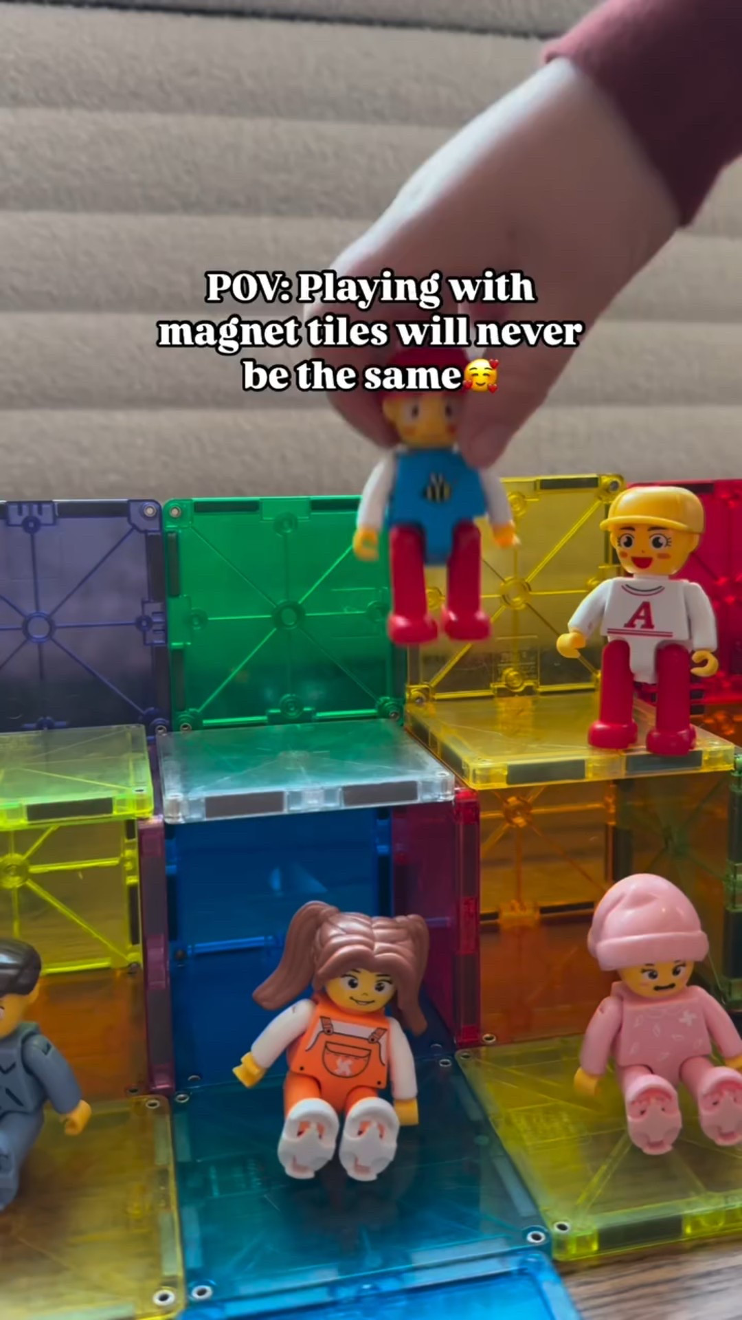 Magnetic people + magnet tiles = the best combo and endless opportunities for open-ended play! 


#LTKHoliday #LTKKids #LTKGiftGuide