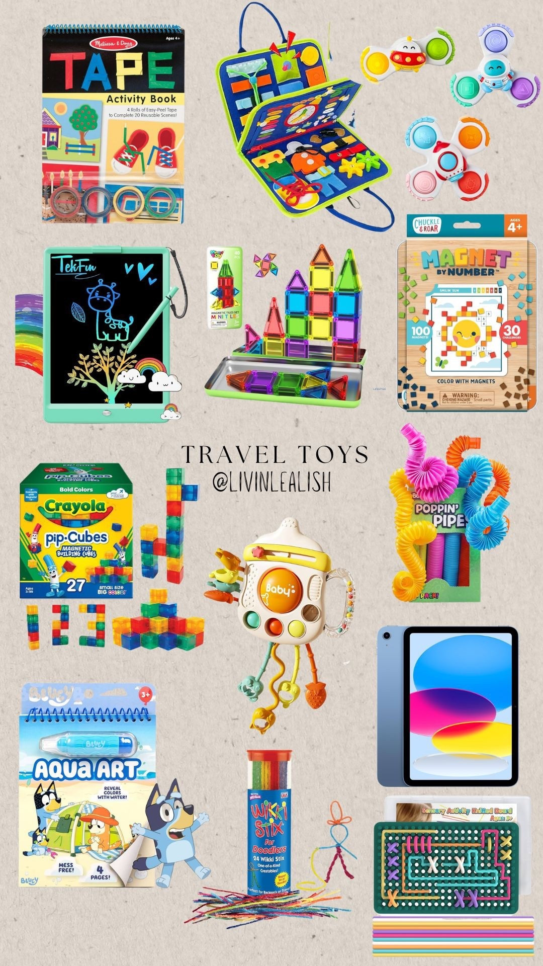 Amazon Travel Toys for in the car or on a plane! #traveltoys #cartoys #planetoys 

#LTKKids #LTKBaby #LTKTravel
