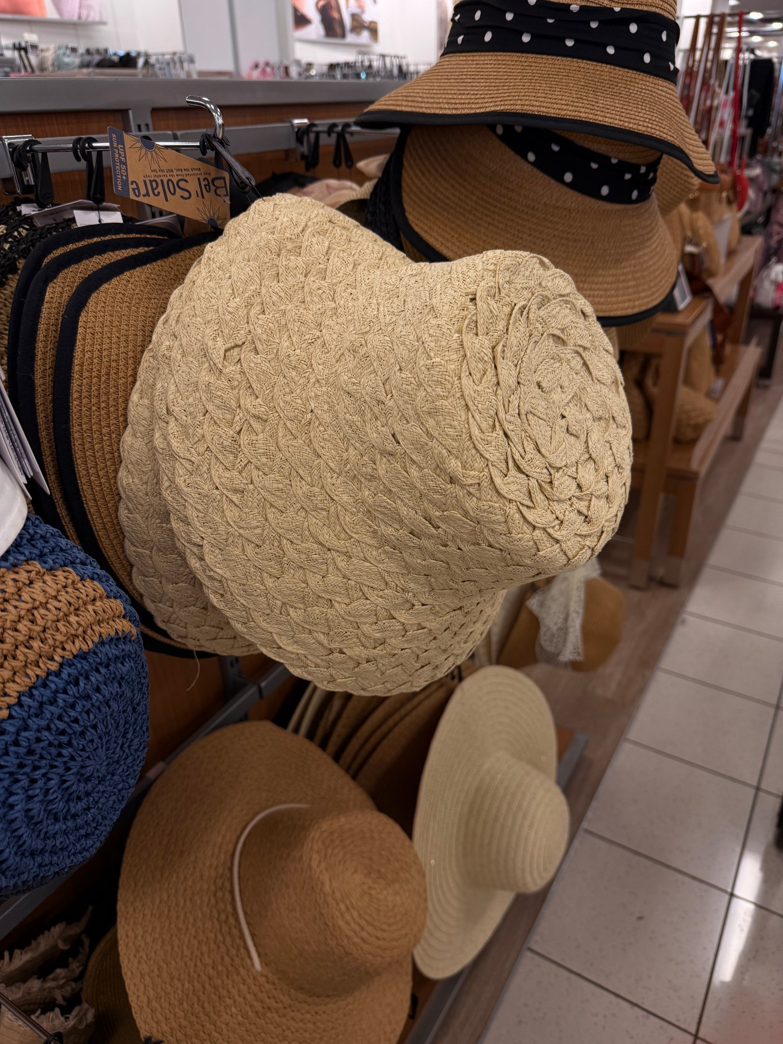 Women's LC Lauren Conrad Braided Bucket Hat 

That light beige, braided sun hat is a total vibe—it has that "effortless coastal chic" look down to a science.

#raffiahats #raffiahat #strawhat #resorthat #BelSolare #SunHatStyle #BeachAesthetic #SummerEssentials #ResortWear #UPF50 #SunSafety #LTKSummer #CoastalGranddaughter #SummerAccessories

