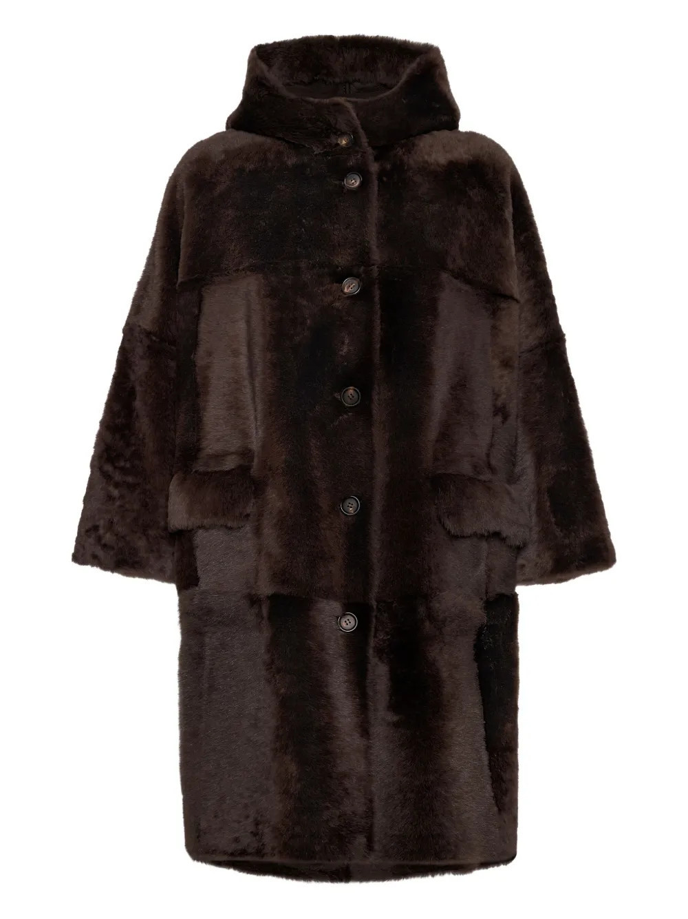 Brunello Cucinelli fur coat - Brown | Farfetch Global