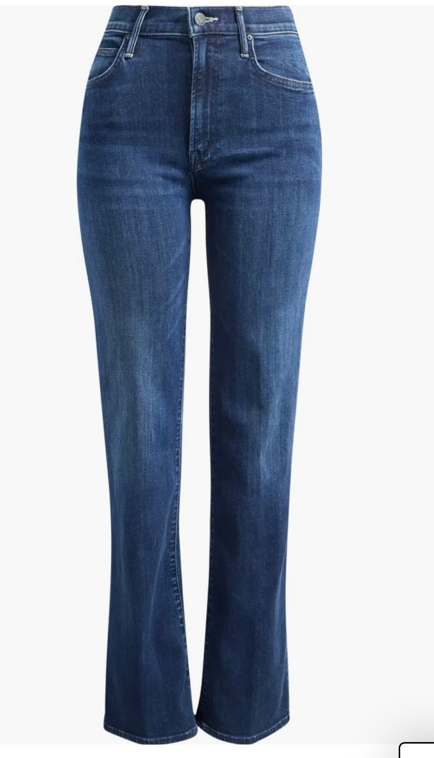 JEANS OF THE DAY ✨ The Mother Denim Kick It Jean in the wash Fan Favorite… truly lives up to the name. These are that perfect slim-straight-meets-mini-flare that gives you a long leg line without feeling too trendy or too tight. The rise is that sweet spot (high, but still comfortable), and the denim has just enough stretch to move with you while still holding shape.

I’m wearing a size 30 — true to size. If you’re between sizes or prefer a more relaxed waist, you can go up one, but they’re meant to be a polished, streamlined straight. I’m 5’6” and they are the perfect length for a kitten heel or wedge or low heel boot. 

Details:
• High rise (approx. 10” rise depending on wash)
• Ankle kick flare with a clean hem
• Premium Mother Denim comfort-stretch
• Fan Favorite wash = the perfect, year-round, medium-blue classic
• Works with flats, mules, sneakers, and heels

5 Ways to Style the Kick It Jean:
1️⃣ Everyday Chic: Fitted black turtleneck, kitten-heel mules, oversized sunnies — your out-running-errands uniform ✨
2️⃣ Classic Prep: Striped tee or Veronica Beard button-up, loafers, a structured tote.
3️⃣ Weekend Casual: Cozy oversized cardigan, Amazon Sherpa jacket, Birkenstock-style mules.
4️⃣ Date-Night Elevated: Silk cami or bodysuit, blazer, sleek boots or heels.
5️⃣ Athleisure-Casual: Slim sweatshirt or Favorite Daughter collegiate top, Sambas, baseball cap for a sporty but pulled-together vibe.

These really are the jeans you buy once and wear for years — cost-per-wear perfection.

Mother Denim Kick It, Mother Kick It jeans, fan favorite wash, high-rise denim, ankle kick flare, slim straight jeans, true to size jeans, flattering fit jeans, classic blue denim, everyday chic outfit, casual chic style, over 50 style, midlife fashion, capsule wardrobe jeans, wardrobe essentials, elevated basics, versatile denim, weekend outfit inspo, everyday denim look, blazer and jeans outfit, turtleneck and jeans outfit, cardigan and jeans outfit, mule outfit ideas, sneakers and jeans, fall denim outfit, winter denim style, polished casual, LTK denim favorites, ShopPixieCo style

#LTKOver40 #LTKSeasonal #LTKootd
