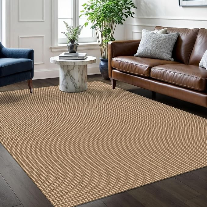 Braided Area Rug 5x7 Ft Washable Rugs for Living Room Non Slip Bedroom Rugs Dining Room Rug Cotto... | Amazon (US)
