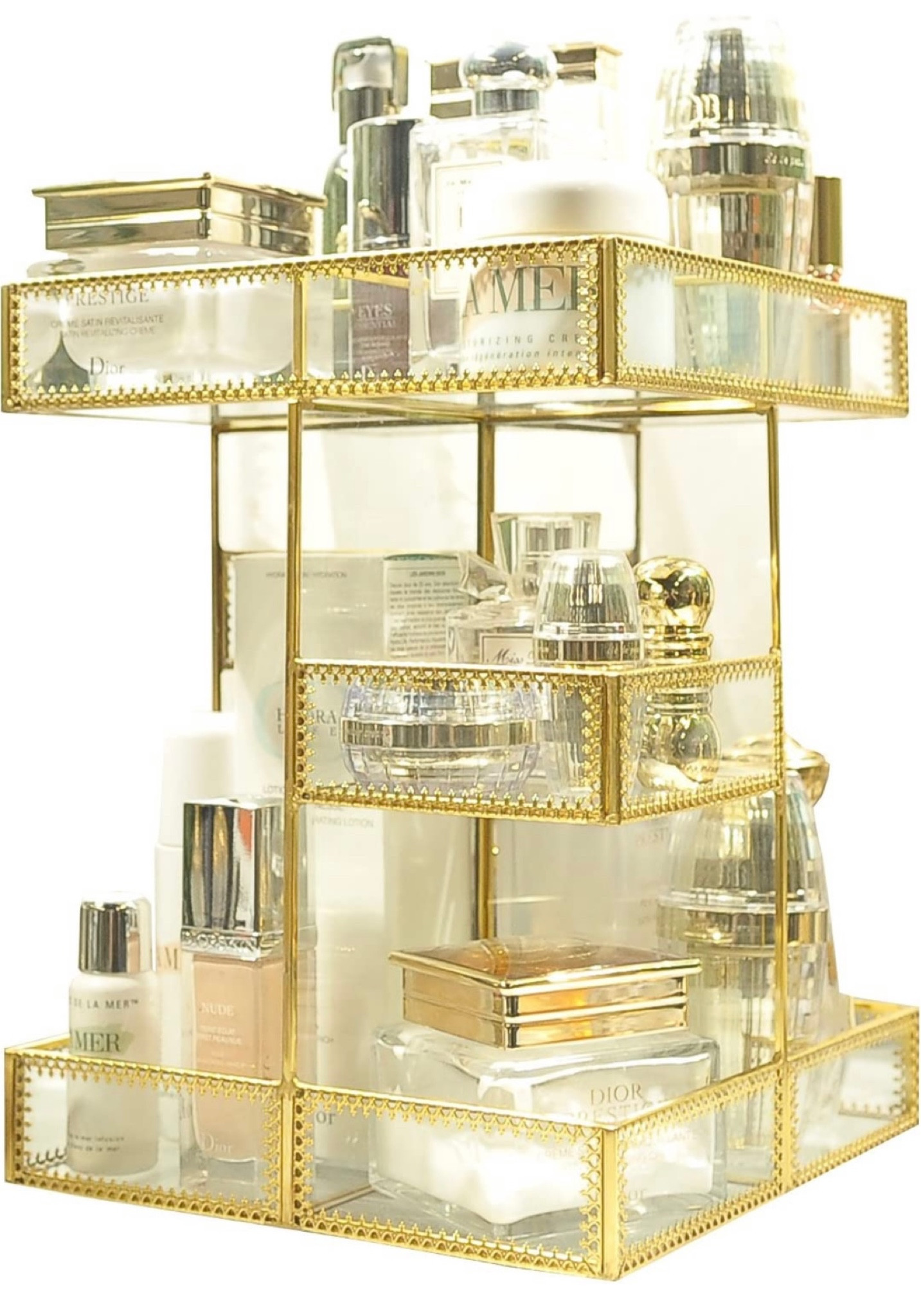 Organize your skincare, beauty or fragrance items on this beautiful spinning vanity organizer!✨

#LTKhome #LTKbeauty #LTKunder100