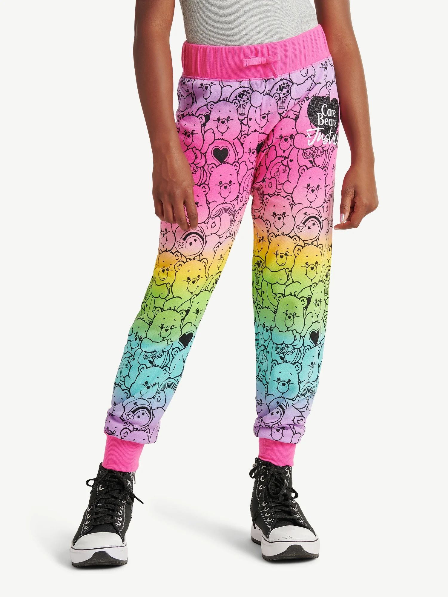 Justice Girls Care Bears Ombre Joggers, Sizes XS-XL & Plus | Walmart (US)