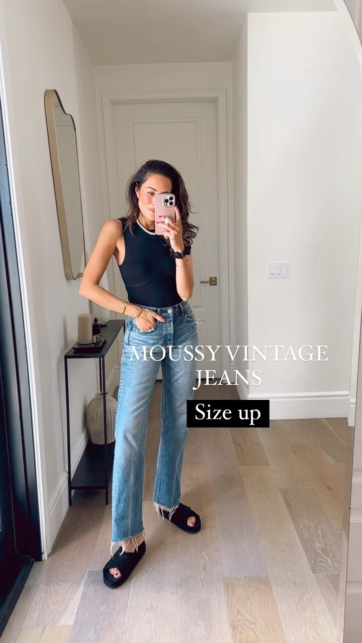 Ashley's High-Rise Wide-Leg Jeans curated on LTK