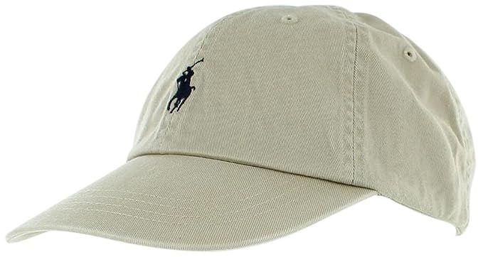 Polo Ralph Lauren Men Pony Logo Adjustable Hat Cap (One size, Nubuck) | Amazon (US)