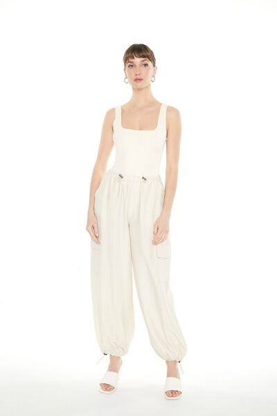 Drawstring Parachute Cargo Joggers | Forever 21