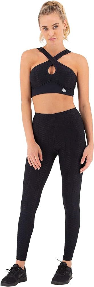 Alpha Prime Women's Lux Leggings Black at Amazon Women’s Clothing store | Amazon (US)