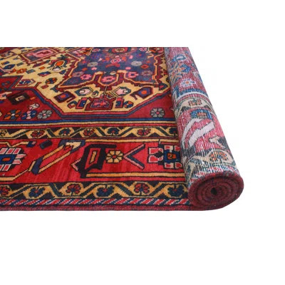 Khylar Bakhtiari Guldana Burgundy Rug | Wayfair North America