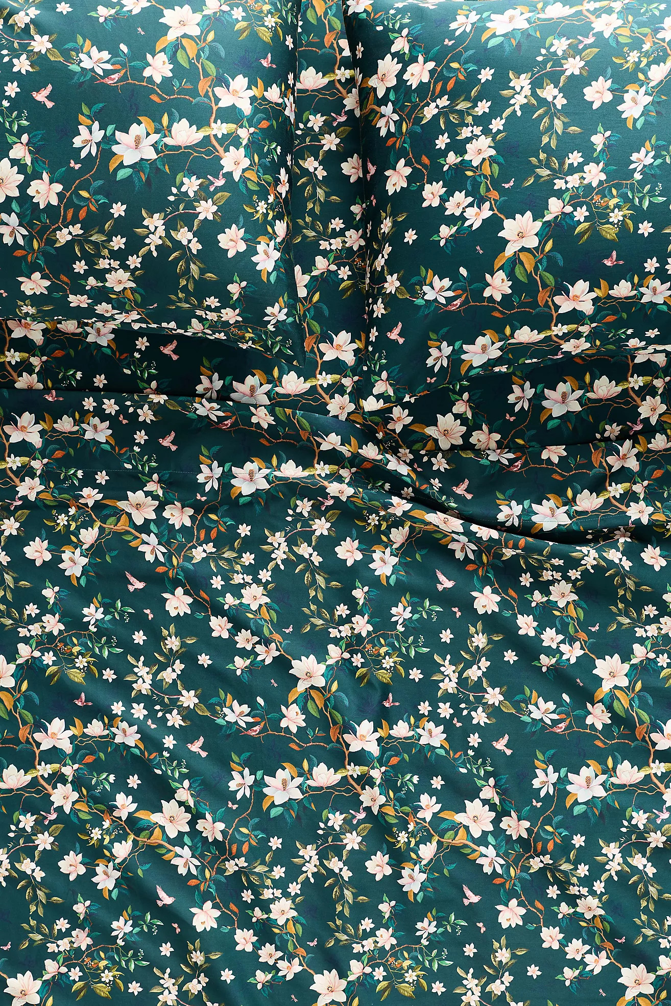 The Organic Cotton Sateen Printed Sheet Set by Maeve | Anthropologie (US)