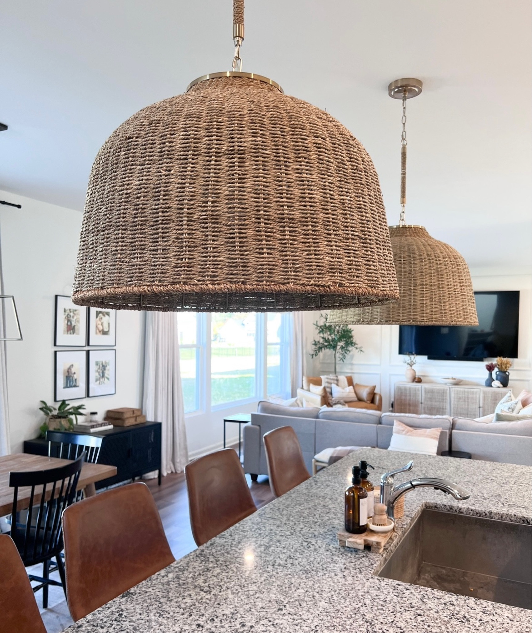 My beloved seagrass pendants lights are in stock! I’m always getting asked about these beauties 🤍 

#LTKhome #LTKFind