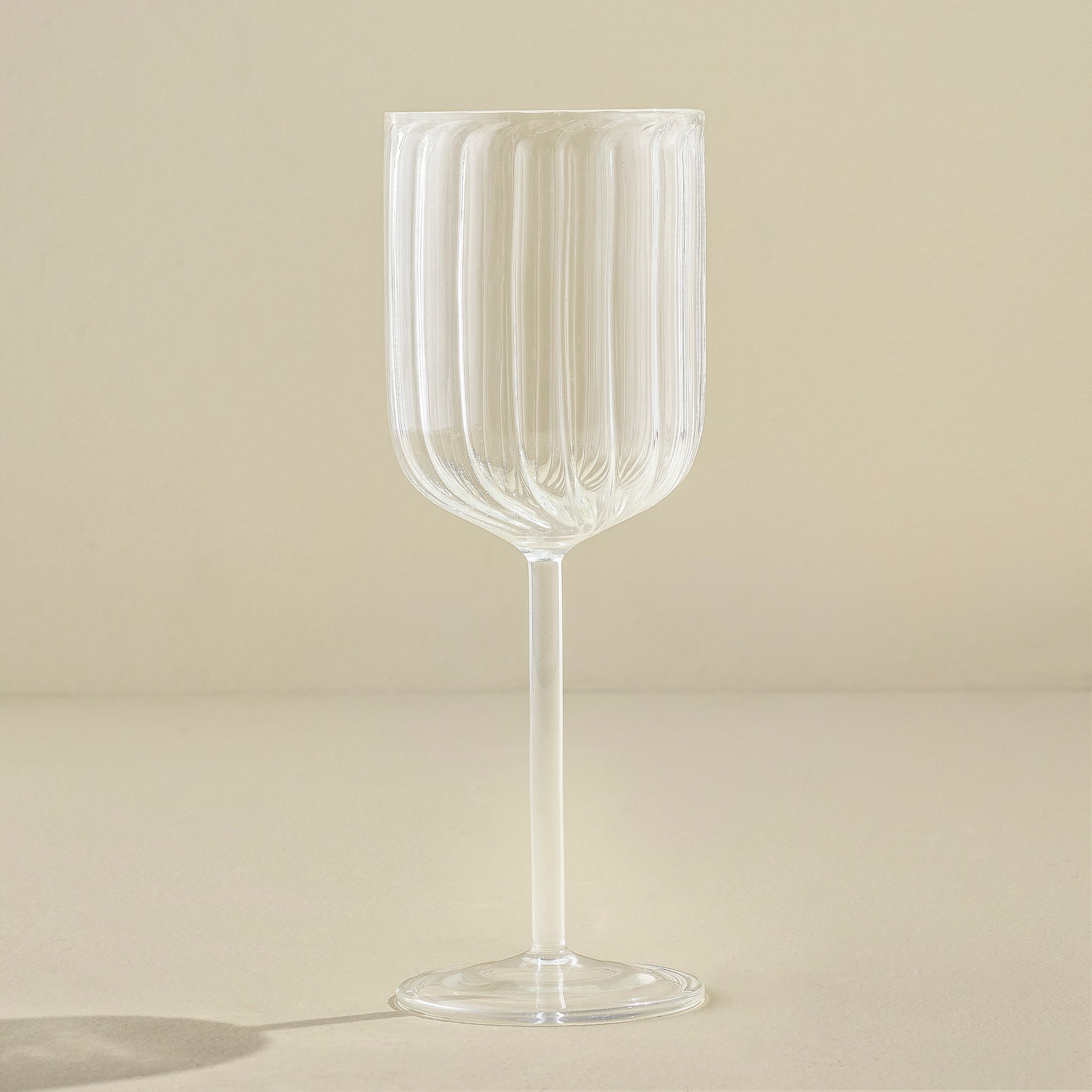 Fluted Wine Glass | Magnolia