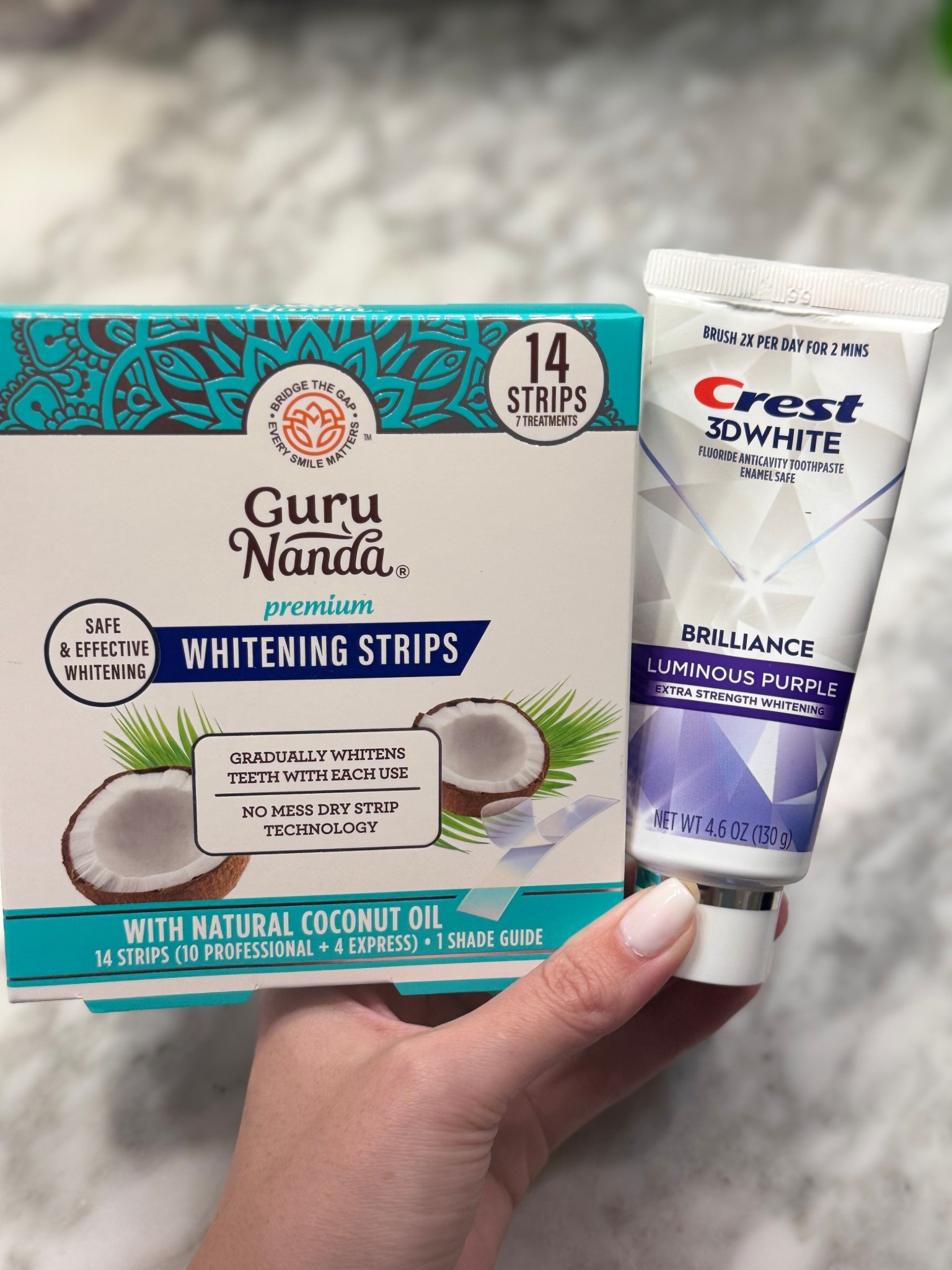 These are my go to products for the whitest teeth. Not expensive at all and works!

#LTKmorningroutine #LTKselfcare #LTKgrwm