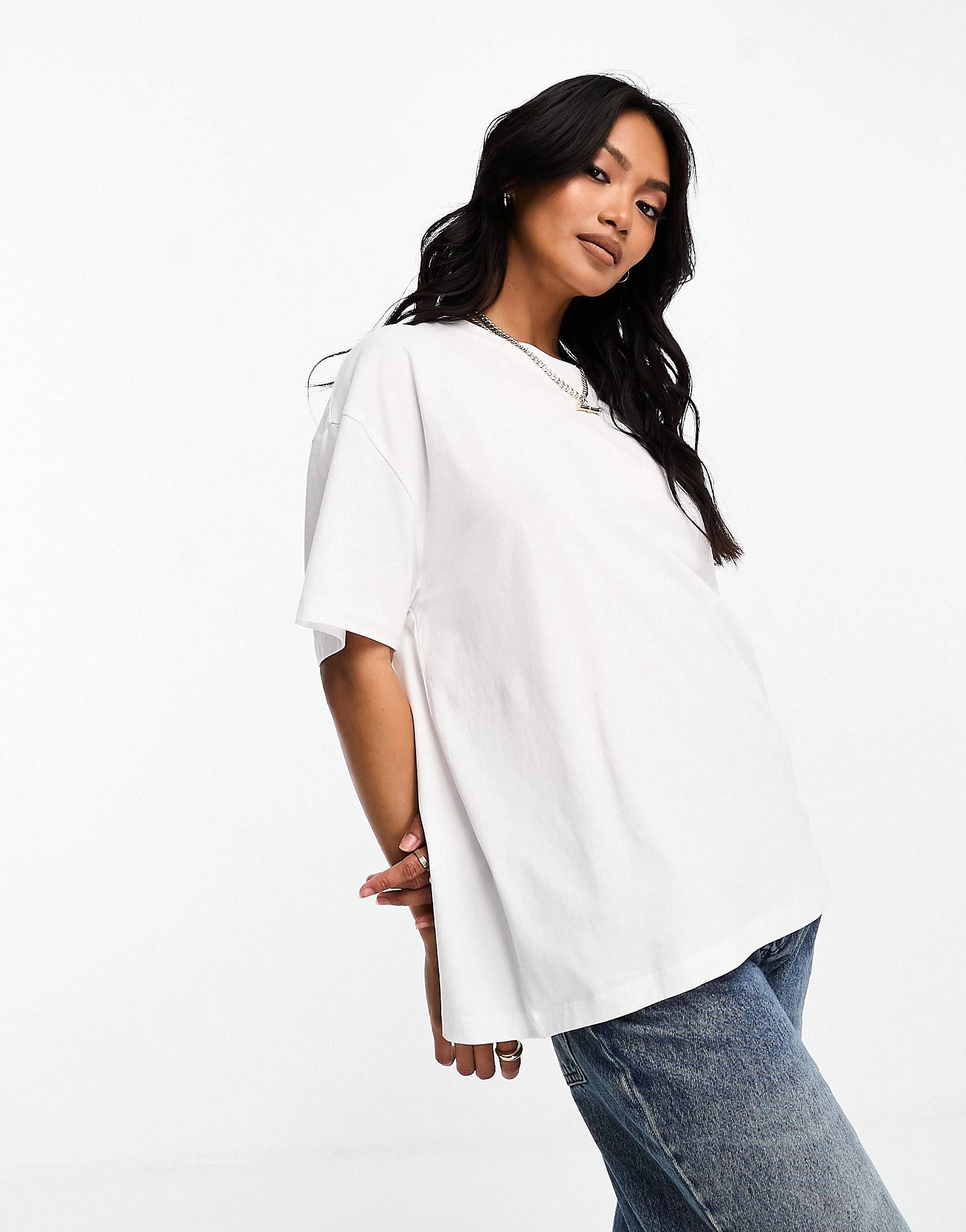 ASOS DESIGN oversized t-shirt in white | ASOS (Global)
