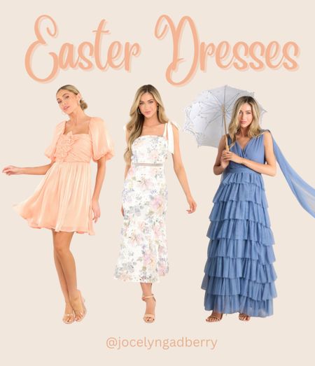 Easter dresses spring outfits

#LTKstyletip #LTKGala #LTKparties
