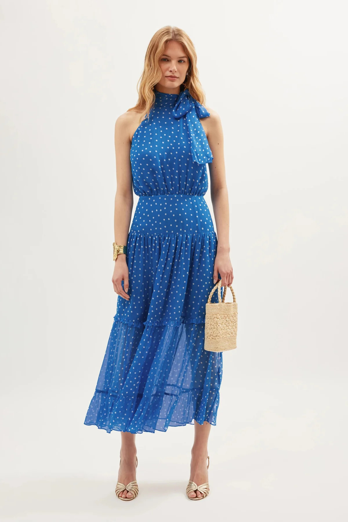 Abi  -  Layla Dot Blue | Rixo