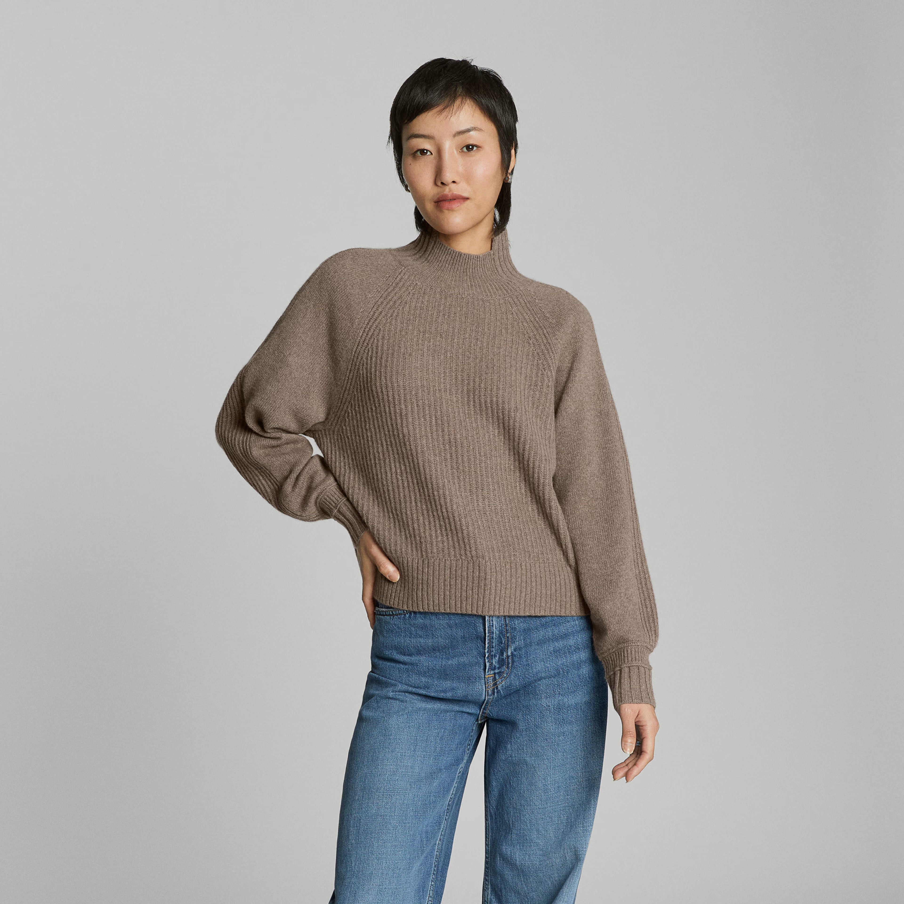 The Cashmere Ribbed Turtleneck | Everlane
