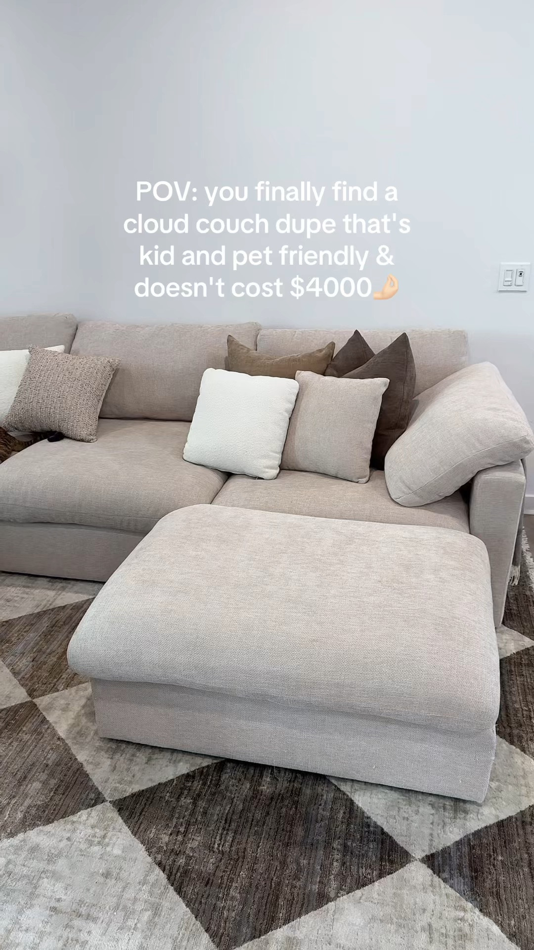 my cloud couch is a dream🤩

my cloud couch dupe is from wayfair

I got the color chenille beige🤍

it's 155 inches long!

the rug is 8'10 x 13 feet

#cloudcouch #couch  #livingroom #livingroomdecor #affordablehomedecor

Cloud couch, cloud couch sectionals, cloud couch living room, cloud couch review, cloud couch wayfair

#LTKHome