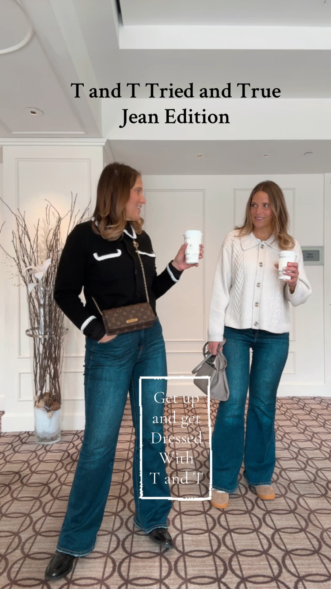 Twining in jeans! Trust T and T. These are the beat jeans for balancing out our hips and giving us a slender shape! 

#LTKOver40 #LTKWatchNow #LTKStyleTip