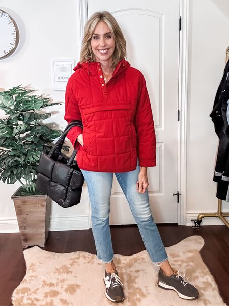 Amazon pullover jacket inspired by Free People. Cozy and oversized, perfect for fall! Comes in many colors and fits true to size. Affordable look for less!

Fall outfit, looks for less, mom style, fall jacket, puffer jacket

#LTKSeasonal #LTKstyletip #LTKfindsunder50