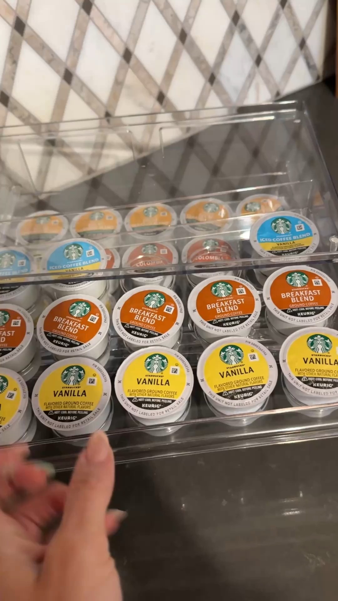 BUY ONE GET ONE 50% off sitewide at the container store right now! I love the acrylic k-cup drawer organizer and the tea bag storage!

#LTKHome