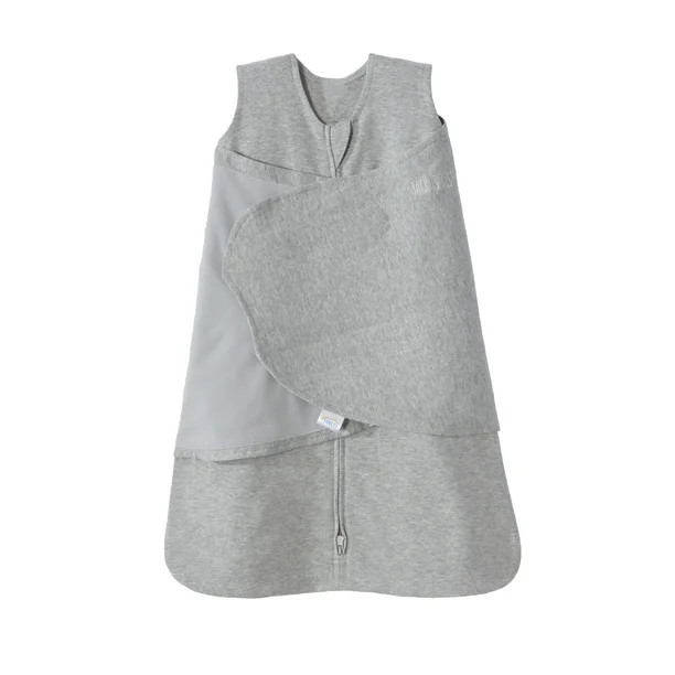 HALO® 100% Cotton SleepSack® Swaddle, Heather Gray, Unisex, Newborn, 0-3 Months | Walmart (US)