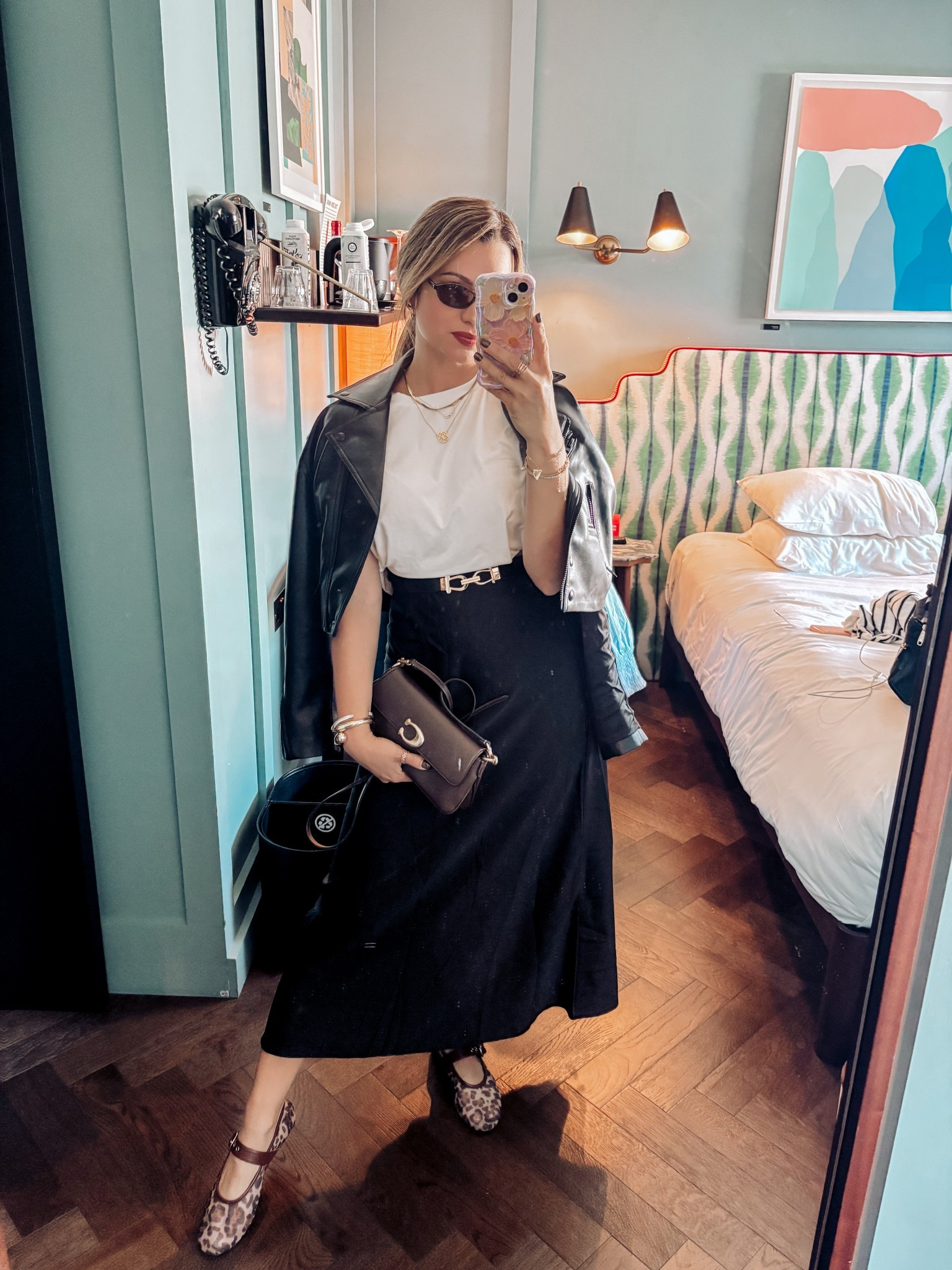 How to style a black silk midi length skirt.

Outfit i wore to explore Galway

My leopard flats are so cute and very comfortable, currently on sale

Black silk skirt
Europe outfit 
Elevated casual outfit 
Transitional summer to fall outfit 
Datenight outfit 



#LTKStyleTip #LTKSeasonal #LTKFindsUnder50